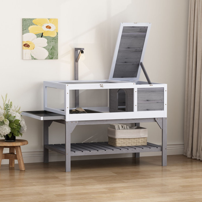 Metaoutdoors 37.8'' x 23.7'' x 29.9'' Wood Reptile Stand Wayfair Canada